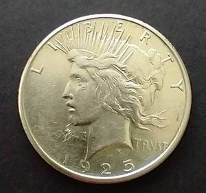 1925-S Peace Dollar