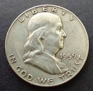 1959-D Franklin Half Dollar