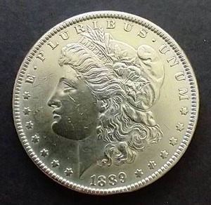 1889 Morgan Dollar