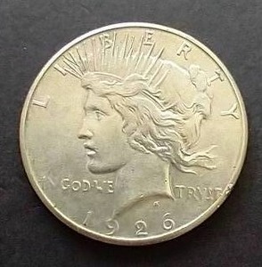 1926-S Peace Dollar
