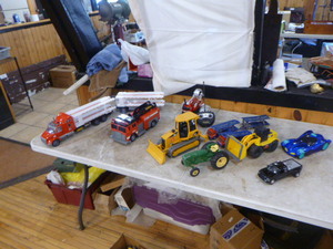 Toy Trucks and Cars