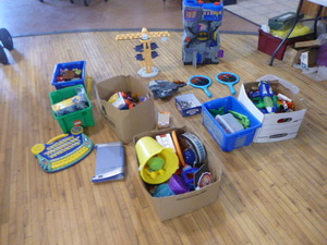 Variety of Toys