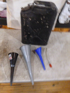 Gas Can and Funnels