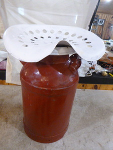 Milk Can Seat