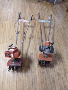 2 Mantis Garden Tillers