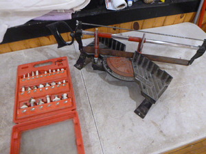 Craftsman Miter Box with Saw