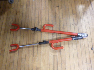 2 Gorilla Grip Club Steering Wheel Locks