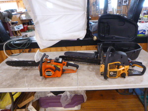 2 Chain Saws