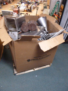 Bulk Bin Full of Scrap Metal