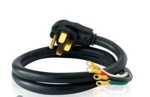 lot 743 image: Everbilt 4 ft. 68 4-Wire Electric Range Plug