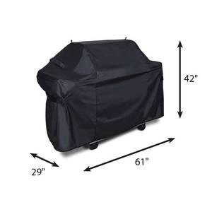 lot 929 image: Grill Care 17553 61 Deluxe PVCPoly Grill Cover for Weber Genesis Grills