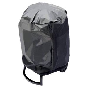 lot 945 image: Grillmark Heavy Duty Universal Kamado Grill Cover - 28x40 Black