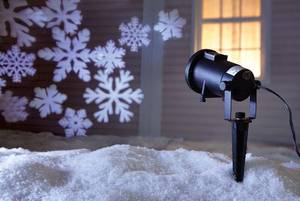 lot 946 image: NIGHT STARS LL02-HC-CLED LED LIGHTSHOW HOLIDAY ICON MOTION PROJECTOR, WHITE