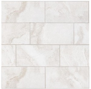 lot 100 image: 24 Boxes (370 Sq Ft) Daltile Canyon Gate Oyster White Matte 12 in. x 24 in. Glazed Porcelain Floor and Wall Tile (15.6 sq. ft.Case)