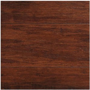 lot 101 image: 40 Boxes (1024 sq ft) Home Decorators Collection Hand Scraped Strand Woven Brown 38 in. T x 5-18 in. W x 36 in. L Engineered Click Bamboo Flooring
