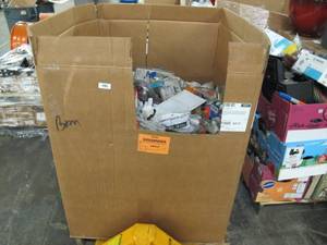 lot 105 image: Pallet of random untestedunchecked Home Depot  Ace Hardware