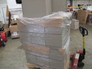 lot 115 image: Pallet of 13 2 Drawer Filing Cabinets