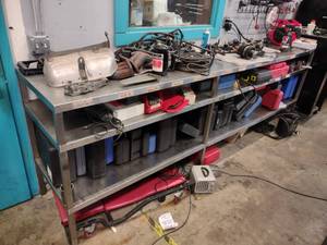 Stainless Steel Work BenchShelf Un...