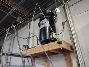 Morgan Air Compressor, SPL hp. (5 ...