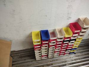 Approx. (66) Stack Bins, 4x5x3...