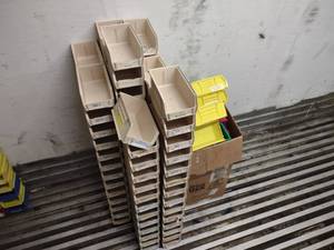 Approx. (140) Stack Bins, 4x7x3...