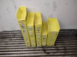 Approx. (91) Non-Stacking Bins 4x11...