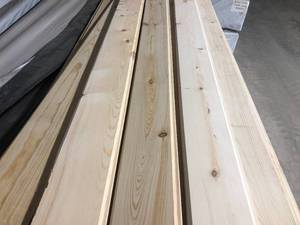 1x6x8 Unfinished and Endmatched Tongue and Groove