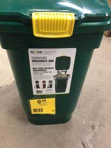 CURBSIDE ORGANICS BIN 13 GALLONS&nbsp&nbspCustomer Returns See Pictures&nbsp