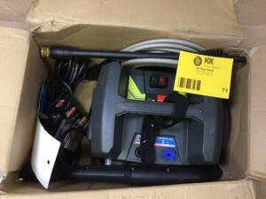 RYOBI 1,600 PSI 1.2 GPM Electric Pressure Washer&nbsp&nbspCustomer Returns See Pictures&nbsp