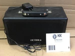 lot 9 image: Victrola Roadie Bluetooth Speaker  NOT CHECKED &nbspCustomer Returns See Pictures 