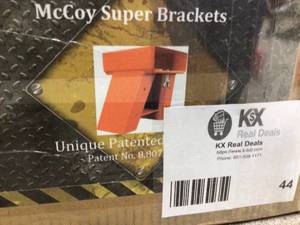lot 44 image: Super Steel Sawhorse Brackets &nbspCustomer Returns See Pictures 