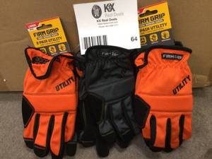 lot 64 image: FIRM GRIP Utility Large Glove &nbspCustomer Returns See Pictures 