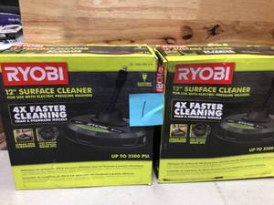 RYOBI 12 in. 2,300 PSI Electric Pressure Washers Surface Cleaner  USED&nbsp&nbspCustomer Returns See Pictures&nbsp