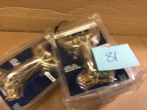 52 in. Brass Fan Blade Arms (5-Pack) by Commercial Electric&nbsp&nbspCustomer Returns See Pictures&nbsp