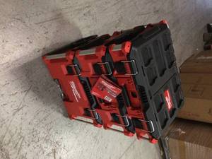 PACKOUT Modular Tool Box Storage System with Compact Tool Box by Milwaukee Customer Returns See Pictures