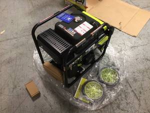 Ryobi 4000-Watt Gasoline Powered Digital Inverter Generator open box customer return see pictures