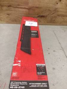 Milwaukee 48-08-2745 M18 FUEL 30 Degree Framing Nailer Extended Capacity Magazine&nbsp&nbspCustomer Returns See Pictures&nbsp
