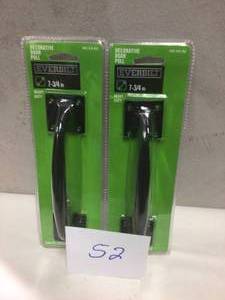 Everbilt Oil Rubbed Bronze Offset Pull Handle&nbsp&nbspCustomer Returns See Pictures&nbsp