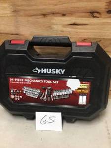 Husky Mechanics Tool Set (94-Piece)&nbsp&nbspCustomer Returns See Pictures&nbsp