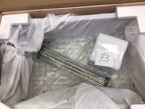 Silver 18-Gauge Stainless Steel 27 in. Single Bowl Undermount Kitchen Sink&nbsp&nbspCustomer Returns See Pictures&nbsp