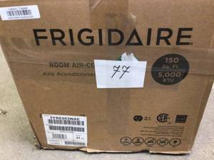 Frigidaire 5,000 BTU Window-Mounted Room Air Conditioner&nbsp&nbspCustomer Returns See Pictures&nbsp