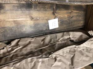 Del Hutson Designs Rustic Luxe 36 in. W x 10 in. D Floating Dark Walnut Decorative Shelves (Set of 2)&nbsp&nbspCustomer Returns See Pictures&nbsp