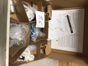2-Handle 3-Spray Shower Faucet with Metal Knob Handles in Polished Chrome (Valve Included)&nbsp&nbspCustomer Returns See Pictures&nbsp