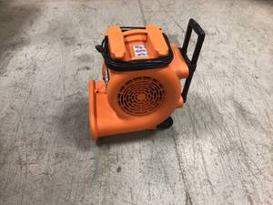 Ridgid 1625 CFM Blower Fan Air Mover with Handle and Wheels open box in good condition