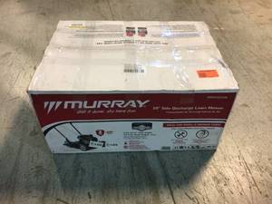 Murray 20 in. 125 cc Briggs & Stratton Gas Walk Behind Push Lawn Mower with 4 wheel height adjustment and Prime N Pull Start see pictures