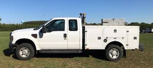 2008 Ford F350 Utility Truck 4x4 Diesel