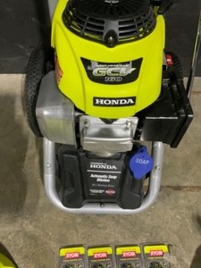 Ryobi 300 PSI Gas Pressure Washer, 15 in. & 8 in. Surface Cleaners, Replacement Wand & More Various Conditions. See Pictures
