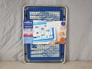 lot 6 image: New Nordic Ware Frozen 2 - 3 Piece Baking Set
