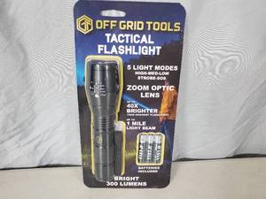 lot 22 image: New Off the Grid Tactical Flashlight