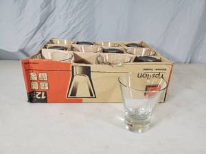 lot 58 image: New 12 Piece Bormioli Ypsilon Cocktail Glass Set